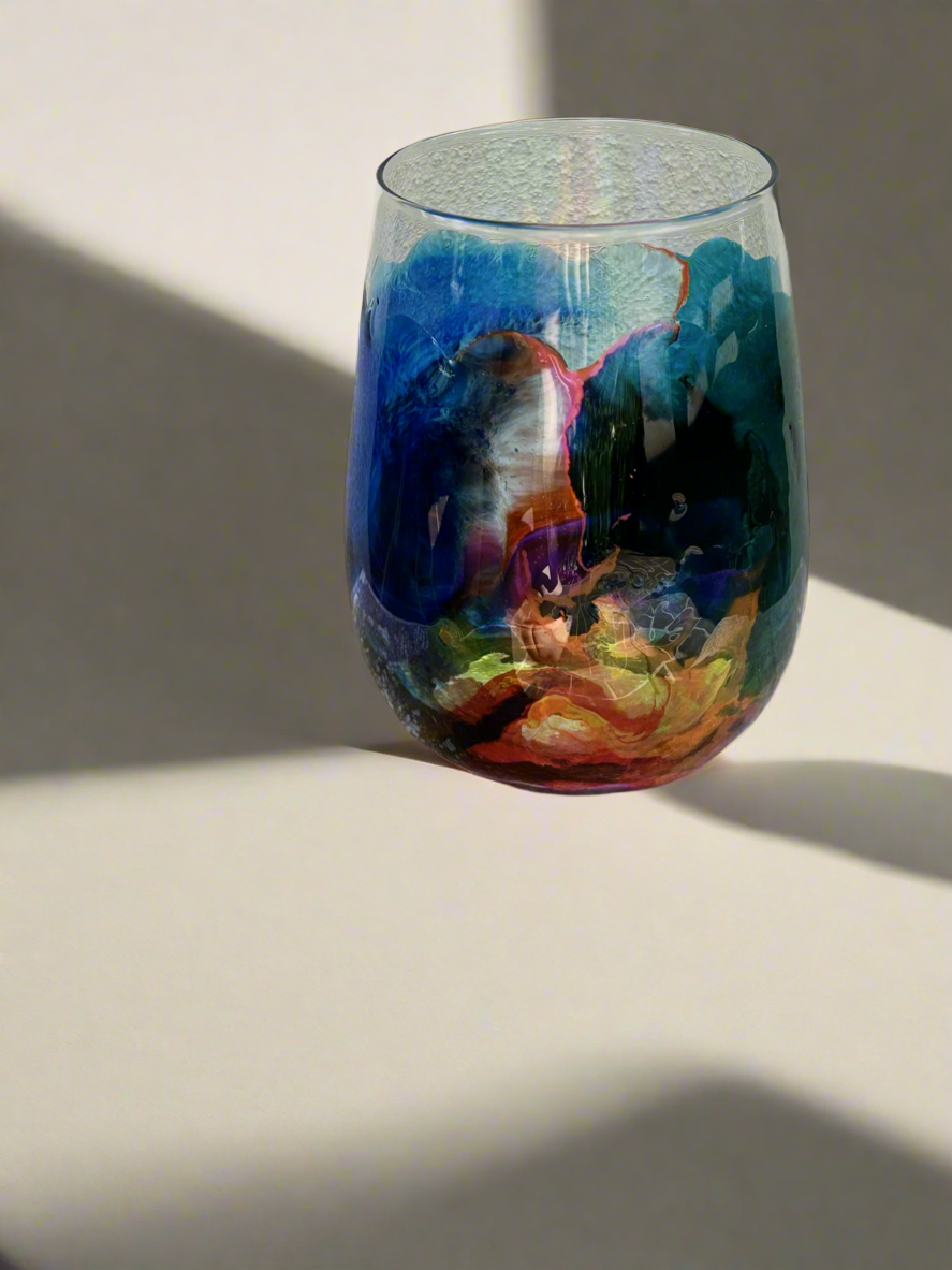 Stemless Tumbler Rainbow