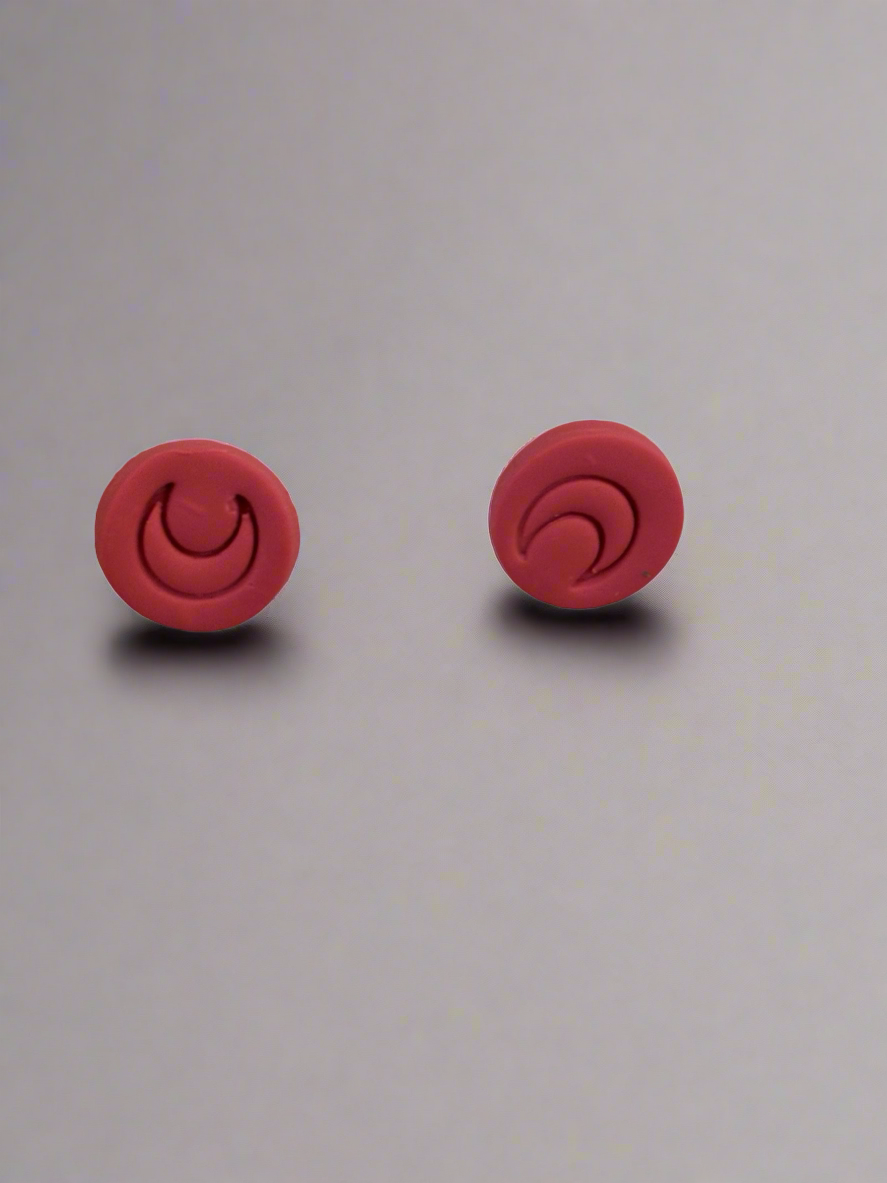 Dark Pink Studs