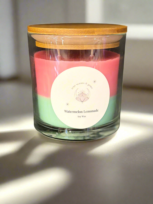 Watermelon Lemonade Candles