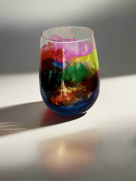 Stemless Tumbler Rainbow