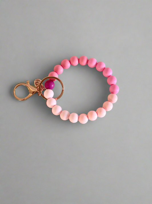 Beaded Wristlet Keychain