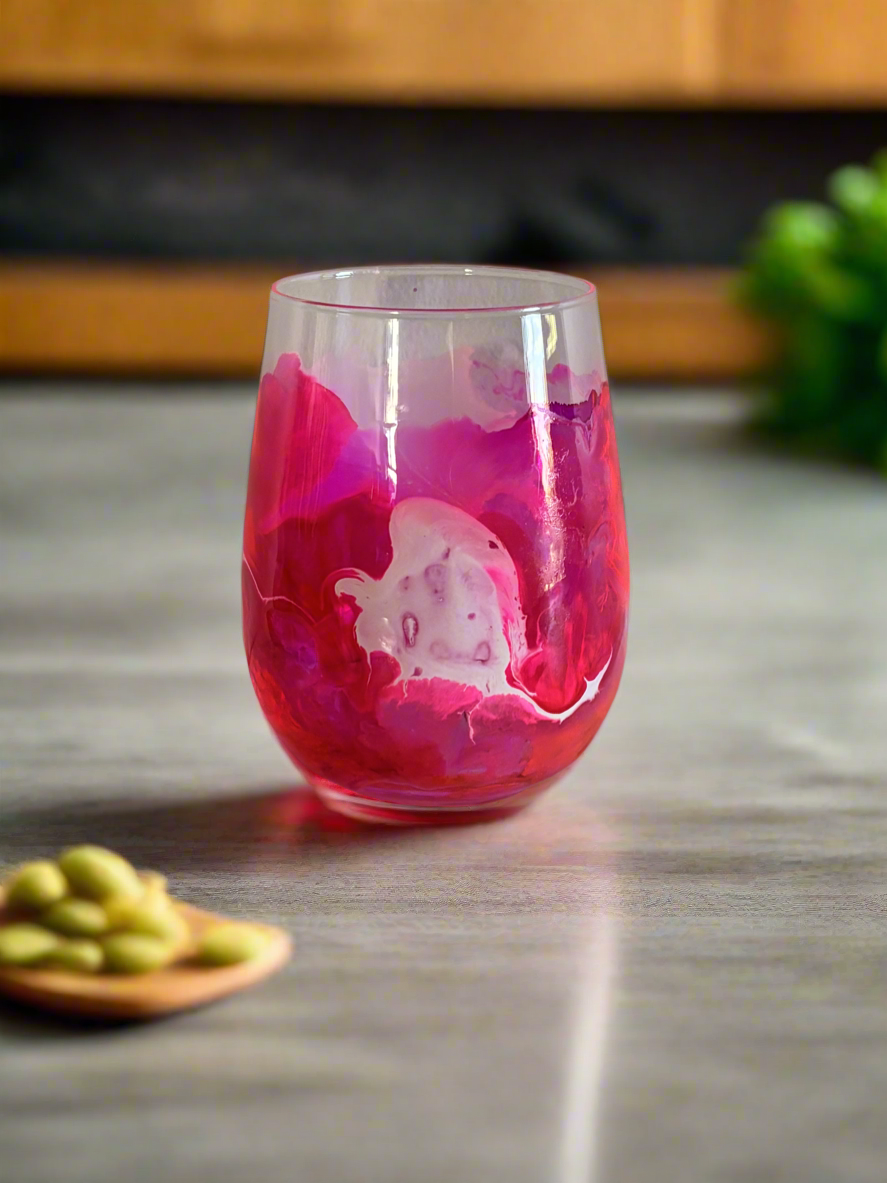 Decorated Glass Tumblers