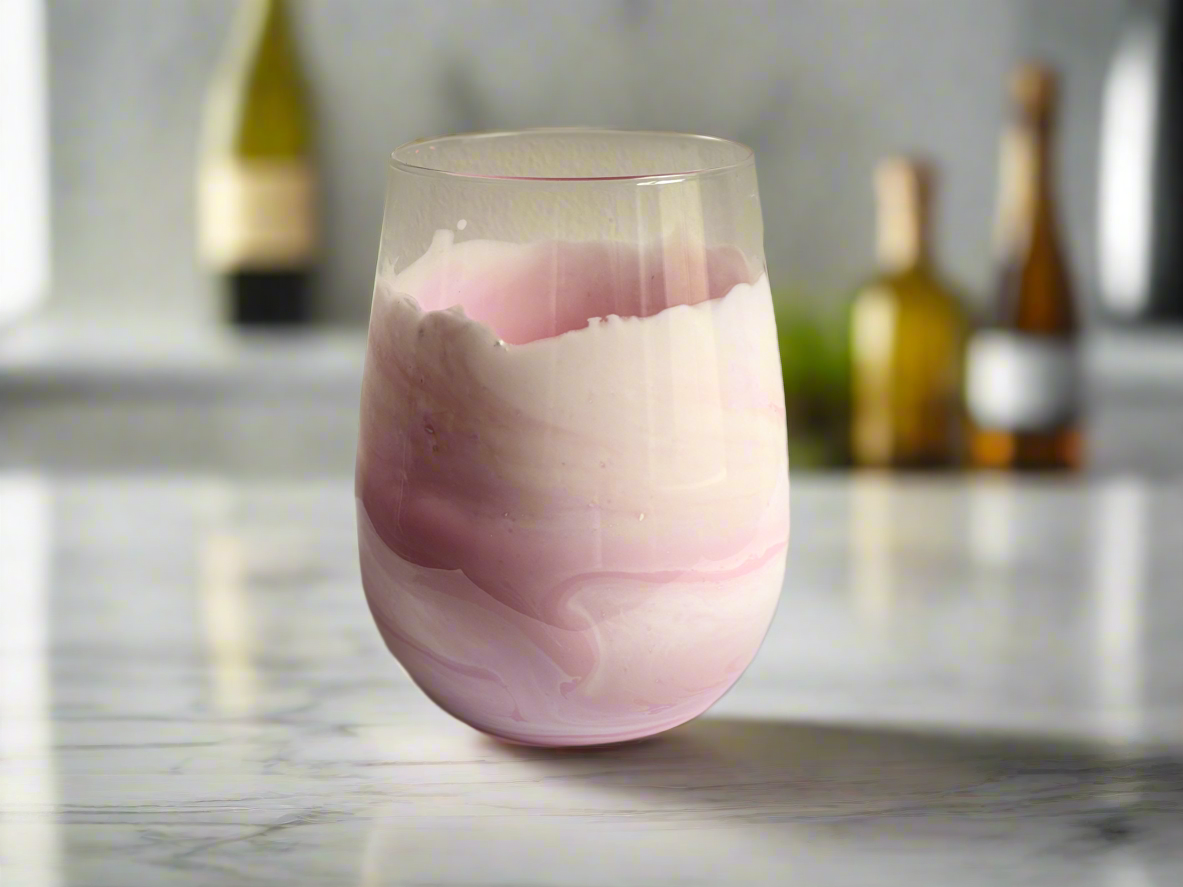 Decorated Glass Tumblers