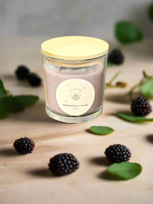 Black Raspberry and Vanilla Candle
