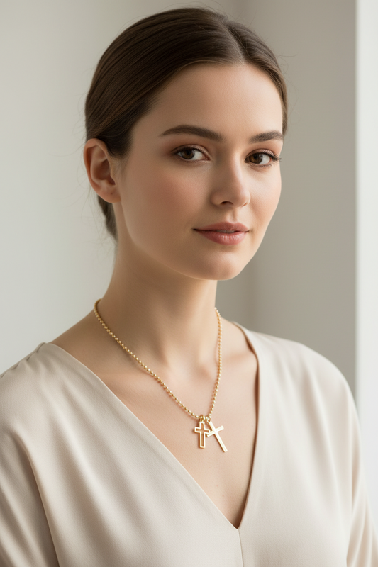 Bella Cross Necklace